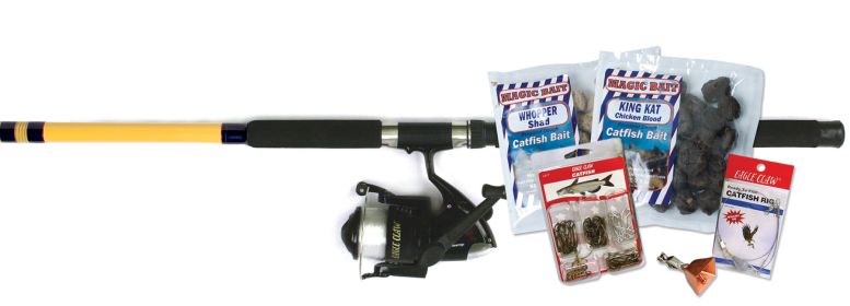 Eagle Claw Combo Catfish w/Kit 8' 2pc