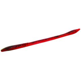 Zoom Trick Worm 6.5in 20/bag Watermelon Red Tomato