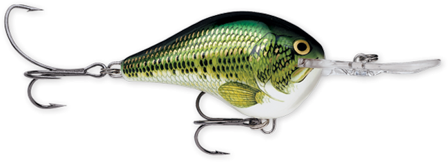 Rapala DT Series 10' 3/5oz 2.25in Baby Bass