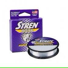 Stren Line Fluorescent Blue 100yd 10lb