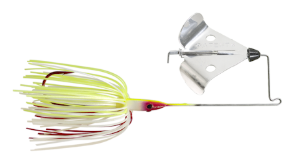 Strike King Bleeding Bait Elite Buzz Bait  Bleeding Chartreuse White